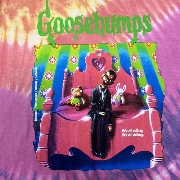 Goosebumps Night of the Living Dummy Tie Dye T Shirt Medium - Picture 2 of 6